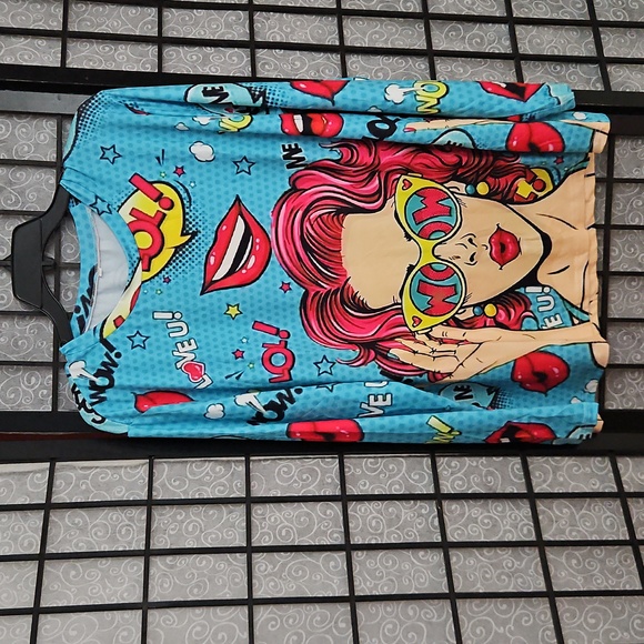 New Unbranded LOL!WOW👄Sunglass face top - Picture 1 of 2